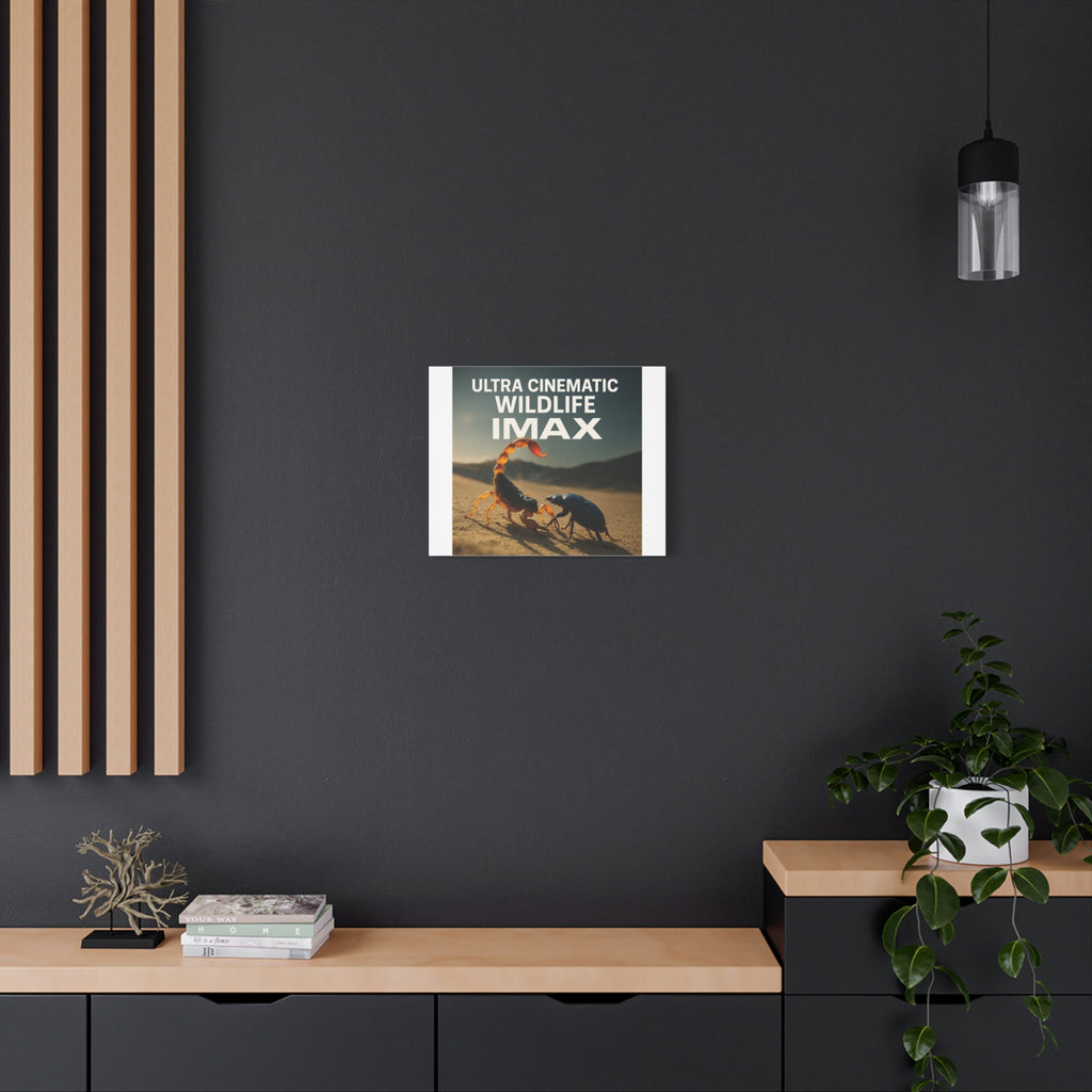 Ultra Cinematic Wildlife IMAX Matte Canvas Wall Art
