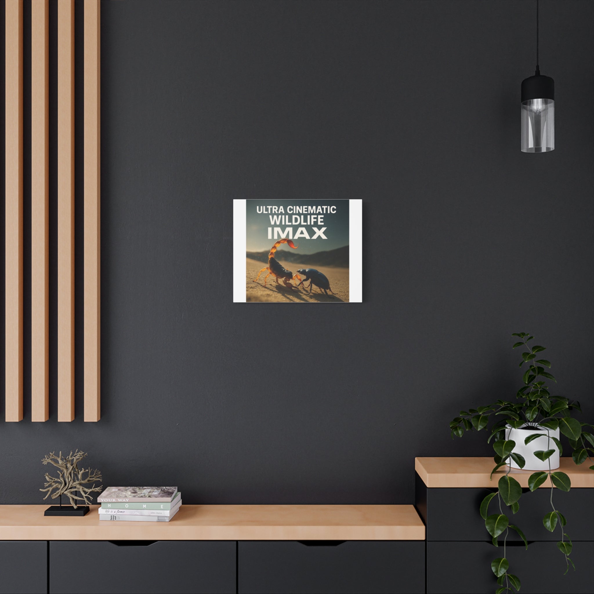 Ultra Cinematic Wildlife IMAX Matte Canvas Wall Art