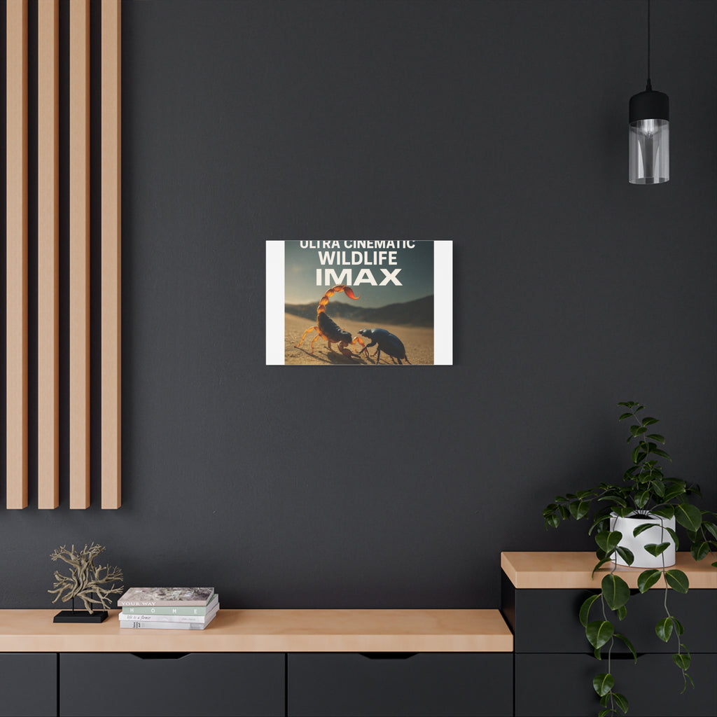 Ultra Cinematic Wildlife IMAX Matte Canvas Wall Art
