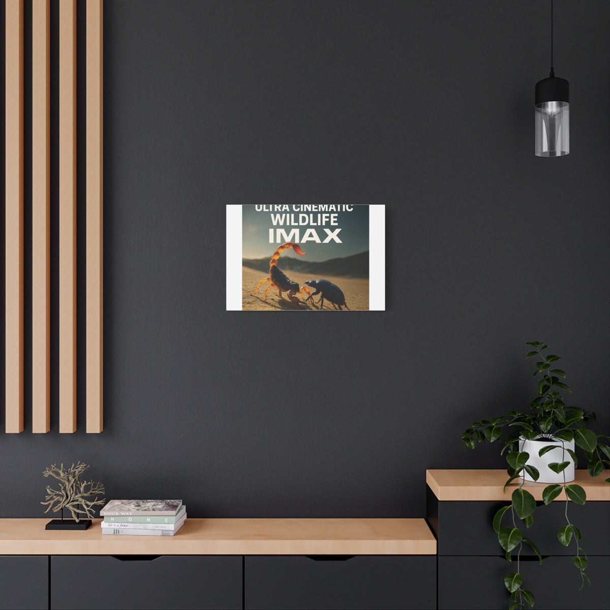Ultra Cinematic Wildlife IMAX Matte Canvas Wall Art