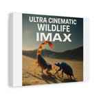 Scorpion & Beetle Matte Canvas Print