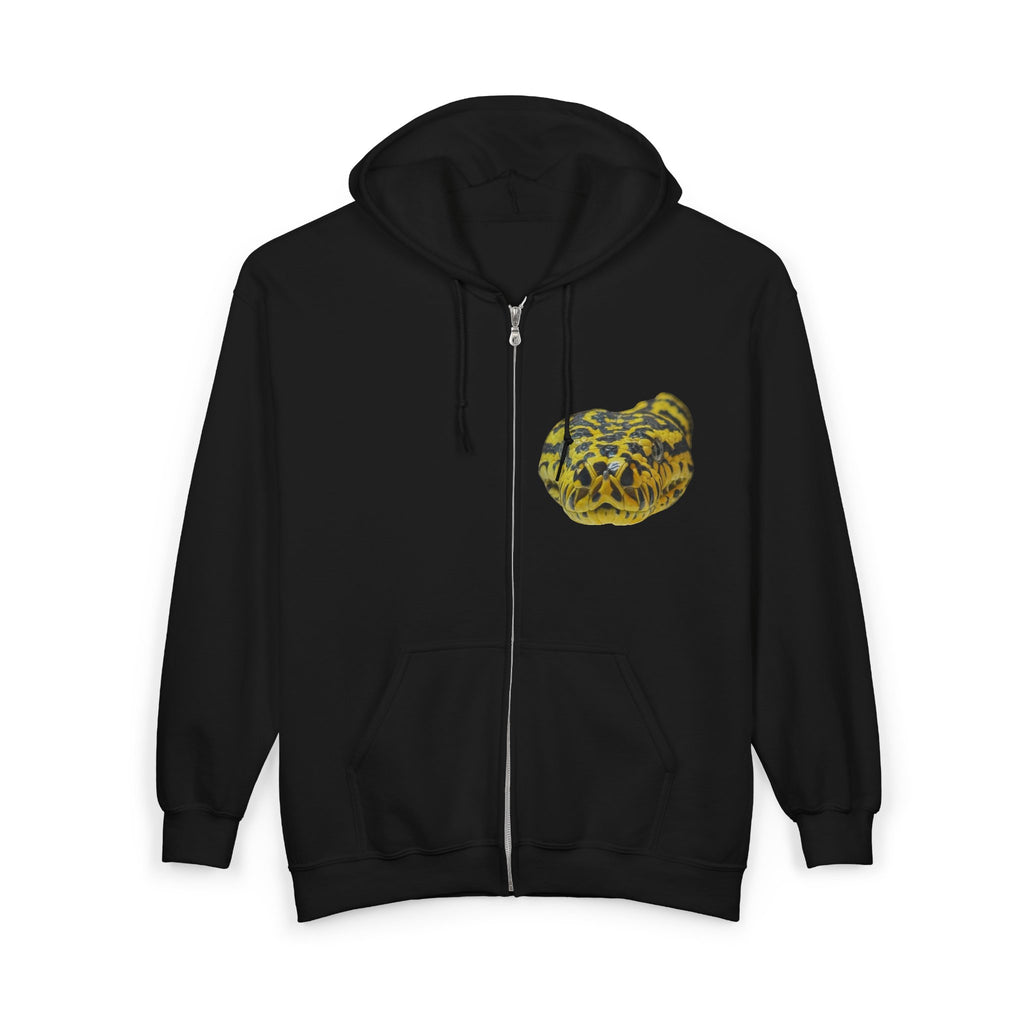 Wild Imax Vision Zip Hoodie — Leopard Heart Graphic
