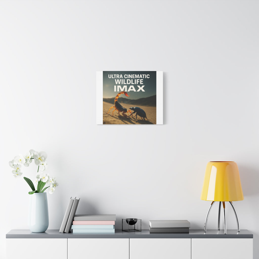 Ultra Cinematic Wildlife IMAX Matte Canvas Wall Art