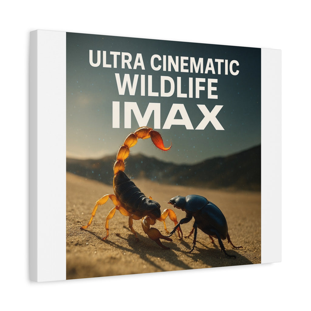 Ultra Cinematic Wildlife IMAX Matte Canvas Wall Art