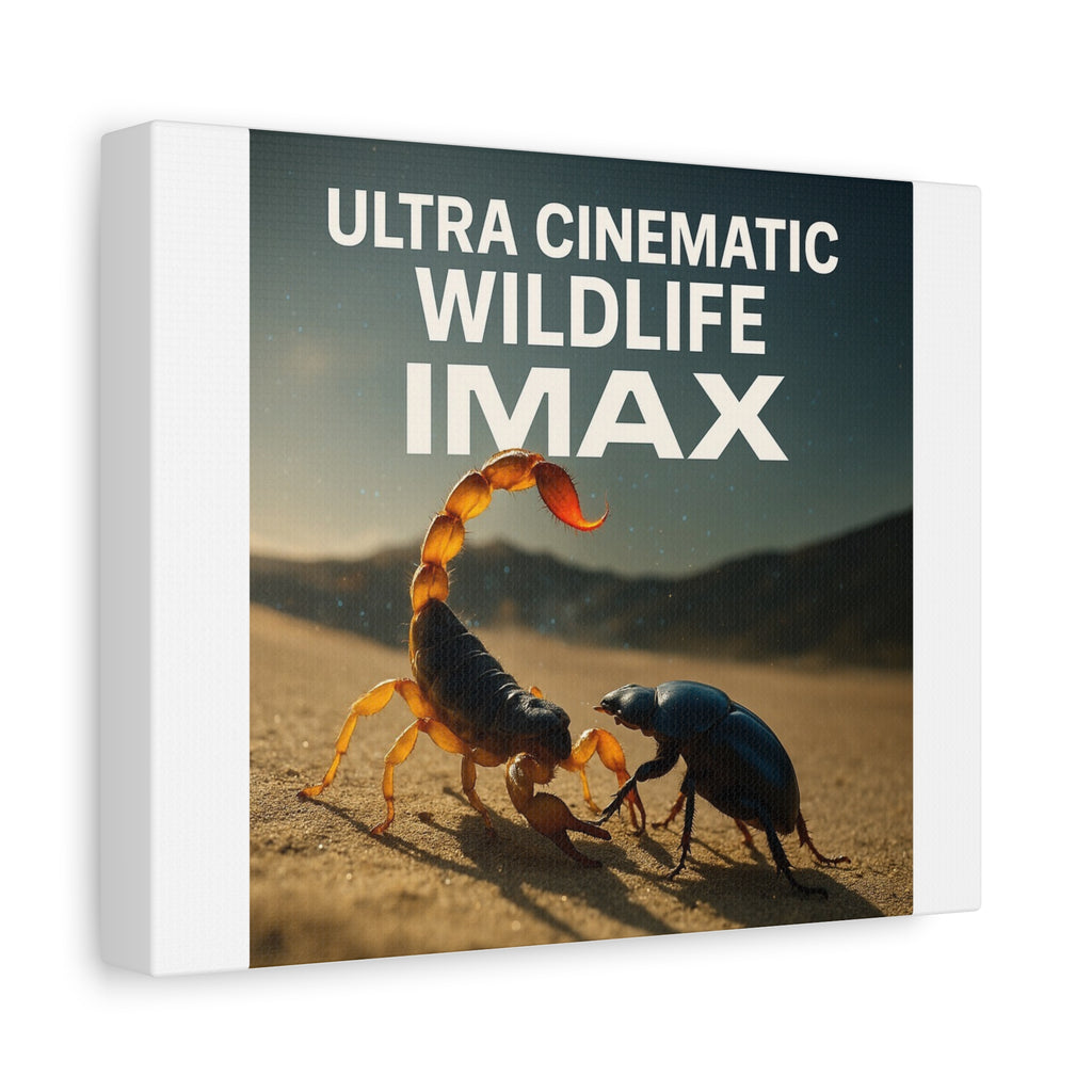 Ultra Cinematic Wildlife IMAX Matte Canvas Wall Art