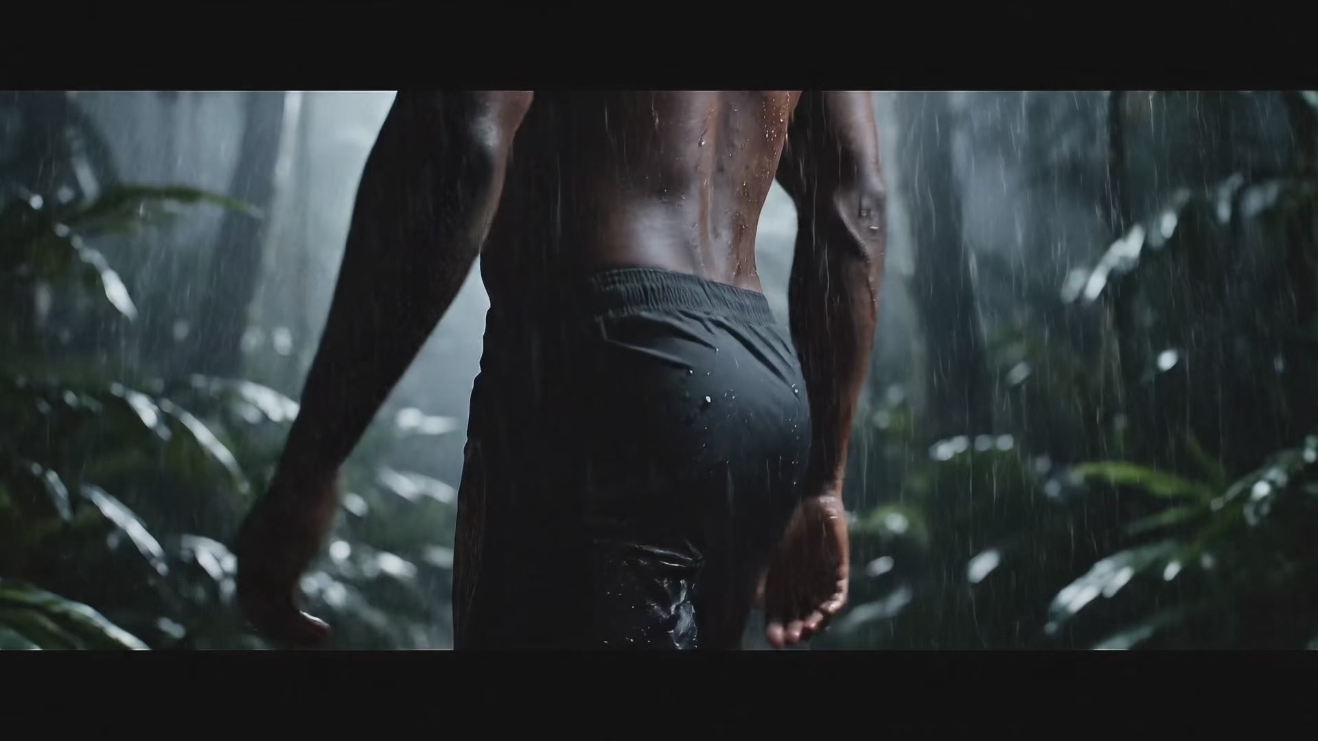 Cobra Graphic Swim Trunks — Black Snake Print Beach Shorts